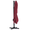 3*3m Large Roma Parasol Banana Cantilever Hanging Umbrella Outdoor Garden Patio