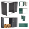 Metal Garden Shed 6 X 4, 8 X 6, 10 X 8 12 x 10ft Garden Storage Base Foundation