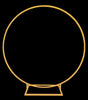 💖 LARGE 6ft ROUND MOONGATE BACKDROP HOOP GOLD RING WEDDING BALLOON EVENTS .