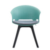 4pcs Dining Chairs Contemporary Lounge Dining Home Office Plastic Reception Seat