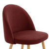 Dusk Iris Rust Velvet & Natural Set of 2 Barstools RRP £399