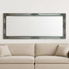 Mirror Large Full Length Wall Leaner Antique Vintage Silver Mirror 150cm x 61cm