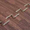 8/16/24pcs EVA Foam Floor Wood Effect Interlocking Gym Play Soft Tiles Mats UK