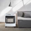 New 4.2kw Portable Heater Standing Heating Cabinet Butane Gas Heaters on Castors