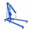 Blue 2 Ton Hydraulic Folding Engine Crane Stand Hoist lift Jack Lifting Garage