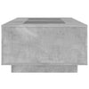 Coffee Table with Concrete Grey 116x69x40 W8Z6