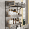 Bathroom Rack Wall Mount Storage Shelf Shower Caddy Organiser Towel Rail Holder