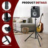 Universal Speaker Stand DJ Tripod Speaker System Stand Height Adjustable