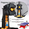 Table Tennis Automatic Ping Pong Balls Training Machine w/100 Balls Adjustable