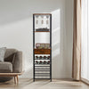 MultiTier Wood 20 Bottles Wine Display Shelves Storage Holder Free Standing Rack