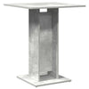 BistroTable Concrete Grey Engineered Wood Bar Table Patio Furniture