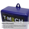 Electric 12V Fence Energiser Water Resistant 1.0J 10KM Battery Powered Fence
