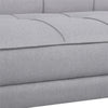 Modern Fabric Sofa Bed 3 Seater Click Clack Living Room Recliner Couch Sofa Grey