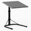 Black Grey Folding Laptop Table Tilt Angle,Height Adjustable Portable Sofa New