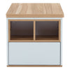 LIFT TOP COFFEE TABLE WITH 2 DRAWERS STORAGE UND TEA TABLE DESK FOR LIVING ROOM