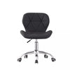 Adjustable Cushioned Computer Desk Office Chair Chrome Legs Lift Swivel Chairs