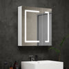 LED Bathroom Mirror Cabinet with Demister illuminated Storage Cabinet Wall Mount