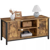 TV Stand for TV up to 45-Inch TV Console Unit with Shelves for Living Room Brown
