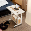Mobile Adjustabl Laptop Table Sofa Bed Tray Computer Notebook Desk&Storage Shelf