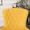 High Back Rocking Chair Bedroom Nursery Reading Room Relax Armchair Sofa -Yellow