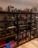 Space Saving Large Capacity Shelving Unit Sturdy Industrial Storage Rack Cabinet