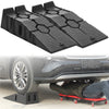 Heavy Duty 5Ton Home Low Rise Wide Car Lift Ramps Van Workshop Garage Anti-Slip