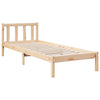 Long Bed Frame without 90x220 Solid Wood Pine C4T7