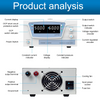Wanptek Adjustable DC Regulated Power Supply 60V 50A 3000W for Industrial Lab UK