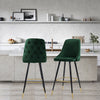 Set of 2 Barstools Kitchen Counter Bar Chairs Stools Breakfast Reception Seat