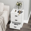 3 Drawer Wooden Bedroom Bedside Cabinet Furniture Storage Nightstand Side Table