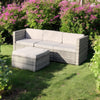 Luxurious Rattan Garden Furniture Sofa Lounge Set - In/Outdoor Cushions Included