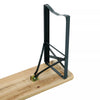 Folding Wooden Beer Table and Bench Set Garden Outdoor Bistro Bench Desk Chairs