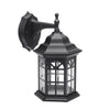 Vintage Wall Light Indoor Outdoor Traditional Metal Glass Shades Lantern Lamp