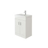 Vanity Unit Basin Sink Storage Cabinet Bathroom Cupboard Furniture White 600mm