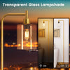 Bedroom Tall Pole Light Modern Standing Lamp w/Foot Switch-Gold