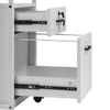 Lockable Drawer Office File Document Cabinet Printer Stand Filing Storage Table