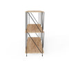 Oak Cube Storage Shelving Unit Bookcase Storage Unit