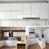 10M*61cm GLOSS WHITE VINYL KITCHEN FURNITURE STICKER COVERING FILM SELF ADHESIVE