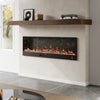 58inch Home Electric Fireplace Wall Mounted/Built-in LED Fire 12 Colour Flame UK