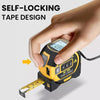 60m Digital Laser Tape Rangefinder Distance Measure Tool Steel Tape Ruler 3 IN 1