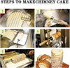 Electric Kurtos Kalacs Chimney Cake Oven Commercial Chimney Ice Cream Cone Maker