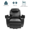 RISE & RECLINE Chair Electric Lift Recliner Armchair Dorchester Dual Motor Seat