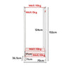 Metal Clothes Rail Rack Garment Hanging Display Stand Open Wardrobe Wheel