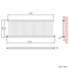 Traditional Radiator 2 3 Column Horizontal Vertical Cast Iron Style Vintage Rads
