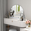 Hollywood Makeup Mirror Large Vanity Light Mirror with Dimmable LED Bulbs Round
