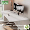 Computer desk EUREKA WHITE 60" (152CM) HOME OFFICE WORK GAMING