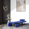 3 IN 1 Folding Lazy Sofa Bed Single Sleeper Seat 6-Position Adjustable w/Pillow