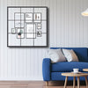 Black Window Wall Mirror Girls Room Door Home Modern Living Hallway Decoration