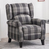 Recliner Sofa Chair Adjustable Velvet Armchair Lounger Luxury Seater Upholstered