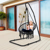 Hammock Swing Chair Hanging Rope Seat Net Chair Garden Macrame Swing Out/Indoor